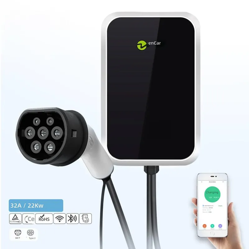 22Kw Wallbox Type 2 Ocpp Rfid - 22kW EV Charger Type 2 Wallbox