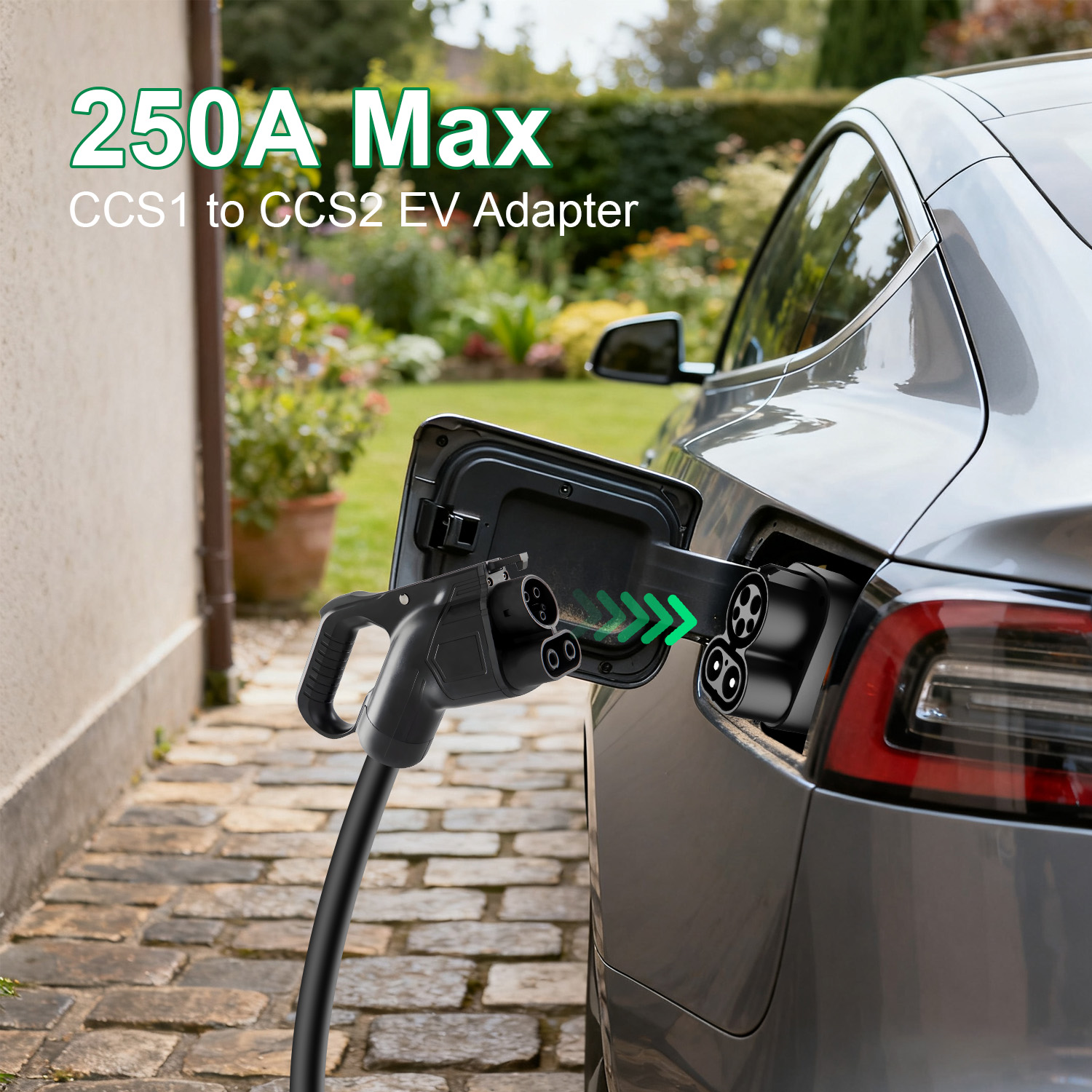 CCS1 to CCS2 Adapter DC to DC  - Ccs2 To Ccs1 Fast Charge Adapter 250Kw review and price